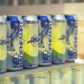 Erstes Badenfahrt-Festbier mit eigenem Dosen-Design